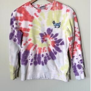GOAT USA Tie Dye Sweatshirt Youth Large